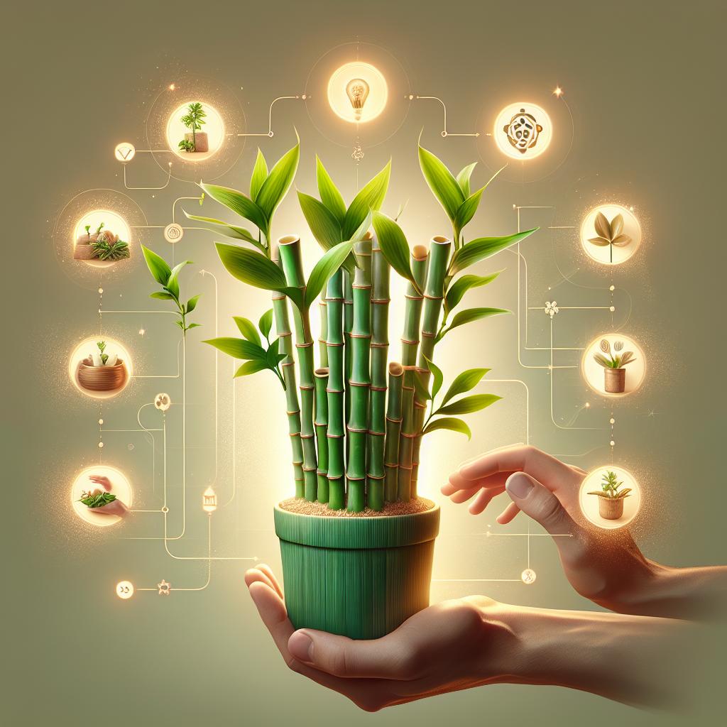 Lucky bamboo: Jak pěstovat tuto úžasnou rostlinu pro štěstí a pozitivní energii